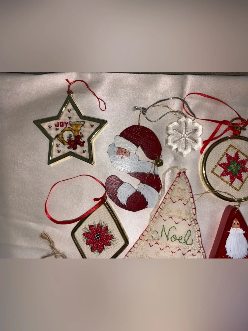 ✨VINTAGE BUNDLE✨ of Primarily Homemade Christmas Ornaments!😍🎄✨